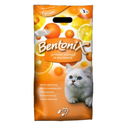 Bentonix lettiera profumata agli agrumi - 5 kg