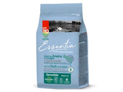Essentia gatto sensible anatra e coniglio grain free 1,5 kg