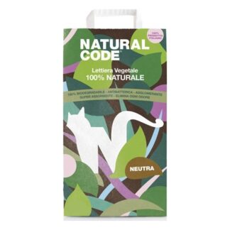 Natural code lettiera vegetale neutra - 3,8 kg