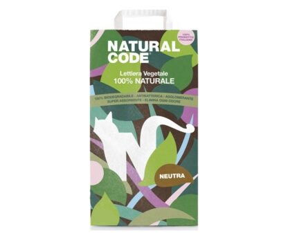 Natural code lettiera vegetale neutra - 3,8 kg