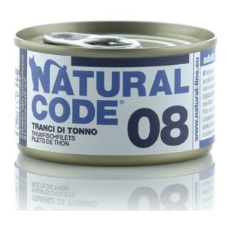 Natural code gatto 08 tranci di tonno - 85 gr