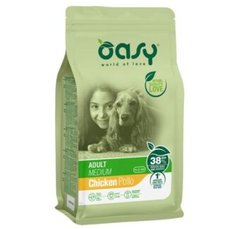 Oasy cane adult medium pollo 12 kg