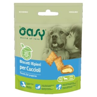 Oasy biscotti ripieni per cuccioli - 70 gr