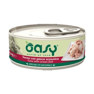 Oasy naturale tonno con pesce oceanico - 150 gr