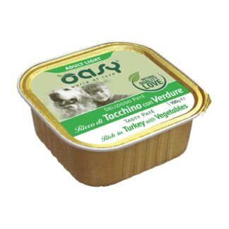 Oasy patè cane tacchino con verdure - 150 gr