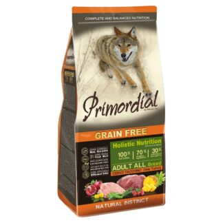 Primordial adult cervo e tacchino grain free 12 kg