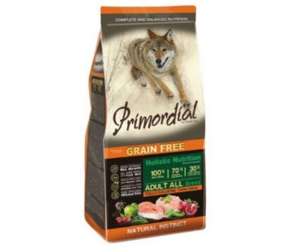 Primordial adult pollo e salmone grain free 12 kg