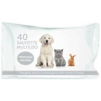 Bengy salviettine neutre per cane e gatto - 40 gr