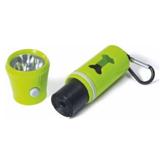 Leopet dispenser sacchetti igienici con torcia